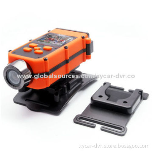 FHD 1080P 30fps night vision camera with H.264 format and built-in micro phone/speaker
